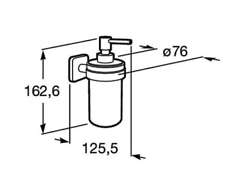 Приобрести Дозатор Roca Victoria  816678001 в магазине сантехники Santeh-Crystal.ru