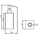 Дозатор AltroBagno AltroBagnoSD080301Cr