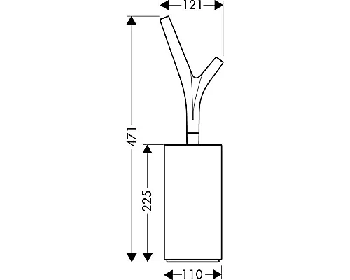 Купить Ёршик Axor Massaud 42235000 в магазине сантехники Santeh-Crystal.ru