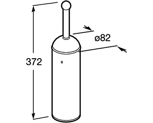 Приобрести Ёршик Roca Carmen 817008001 в магазине сантехники Santeh-Crystal.ru