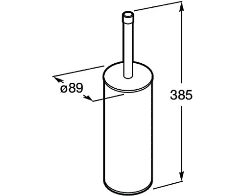 Купить Ёршик Roca Superinox 817306002 в магазине сантехники Santeh-Crystal.ru