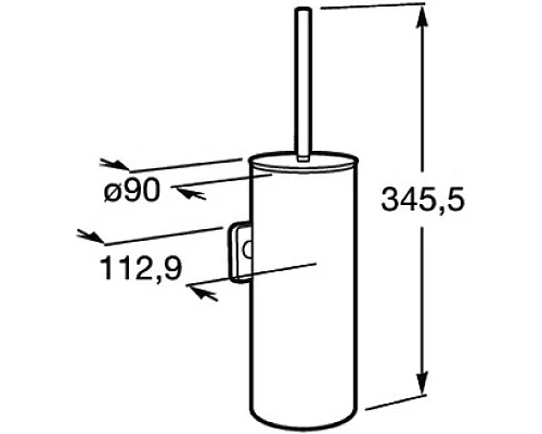 Купить Ёршик Roca Victoria 816666001 в магазине сантехники Santeh-Crystal.ru