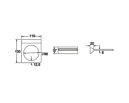 Приобрести Ёршик Rose RG1600H в магазине сантехники Santeh-Crystal.ru