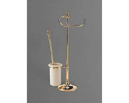Купить Комплект для туалета античное золото Art&Max Barocco AM-1948-Do-Ant в магазине сантехники Santeh-Crystal.ru