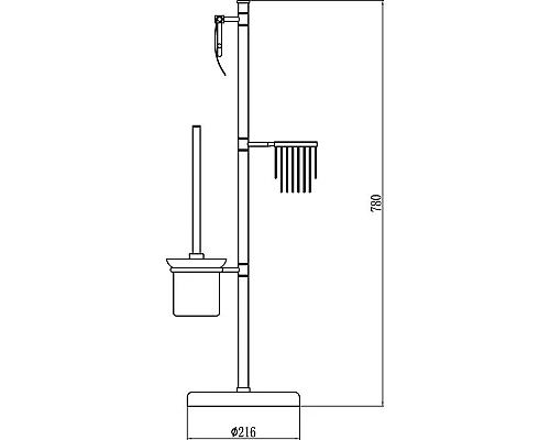 Купить Комплект для туалета Savol S-00Y706 в магазине сантехники Santeh-Crystal.ru