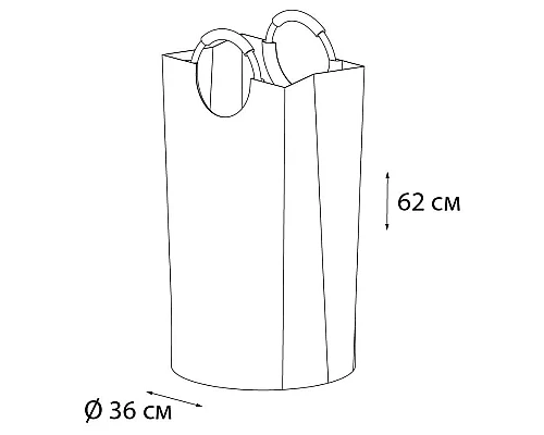Приобрести Корзина для белья 63л Fixsen Loft Style FX-1012 в магазине сантехники Santeh-Crystal.ru