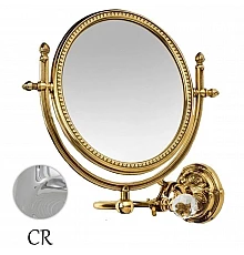Косметическое зеркало хром Art&Max Barocco Crystal AM-2109-Cr-C