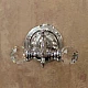 Заказать Крючок двойной хром Art&Max Barocco Crystal AM-1784-Cr-C в магазине сантехники Santeh-Crystal.ru