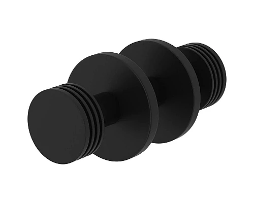 Купить Крючок двойной черный матовый Сунержа Каньон 31-2010-0004 в магазине сантехники Santeh-Crystal.ru