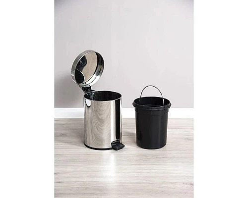 Купить Мусорное ведро 12 л Aquanet 00187084 в магазине сантехники Santeh-Crystal.ru