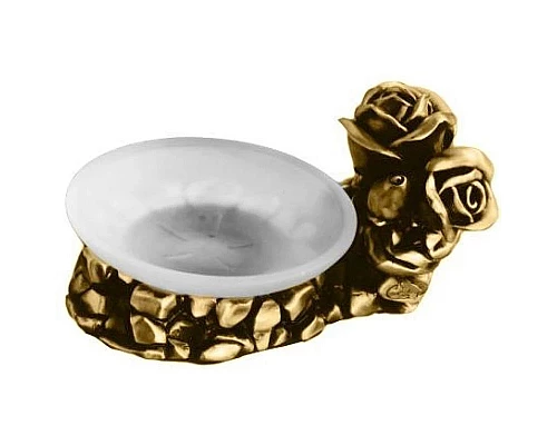 Заказать Мыльница золото Art&Max Rose AM-0091C-Do в магазине сантехники Santeh-Crystal.ru