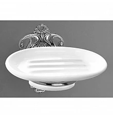 Мыльница с держателем хром Art&Max Impero AM-1233-Cr