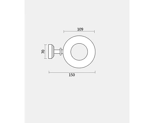 Заказать Мыльница Magliezza Kollana 80503-DO в магазине сантехники Santeh-Crystal.ru