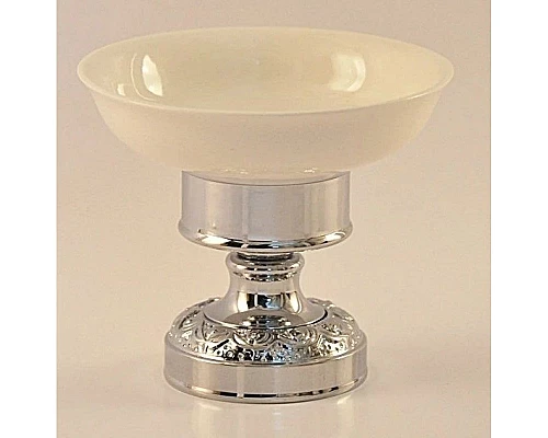 Приобрести Мыльница Magliezza Fiore 80108-CR в магазине сантехники Santeh-Crystal.ru