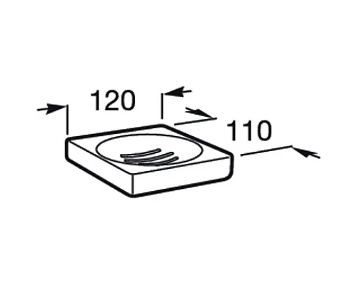 Заказать Мыльница Roca Tempo 817023001 в магазине сантехники Santeh-Crystal.ru