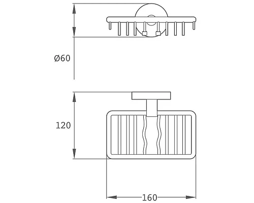 Купить Мыльница Teka Alaior 17064020N2 в магазине сантехники Santeh-Crystal.ru