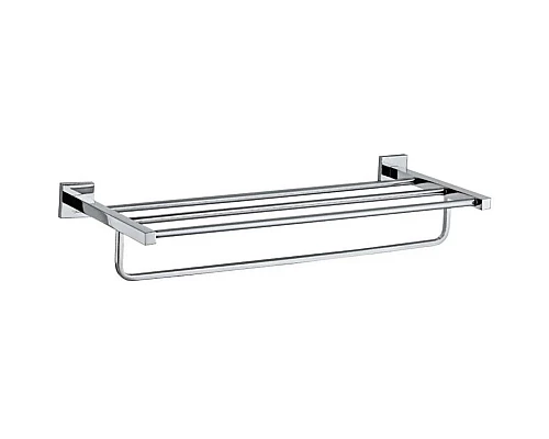 Заказать Полка для полотенец 65,5 см Jaquar Kubix Prime AKP-CHR-35781PS в магазине сантехники Santeh-Crystal.ru
