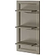 Заказать Панель с полками серый матовый Caprigo Jardin 10470-B021 в магазине сантехники Santeh-Crystal.ru