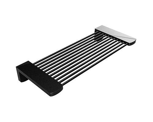 Заказать Полка для полотенец 27 см Bemeta Dark 146102270 в магазине сантехники Santeh-Crystal.ru