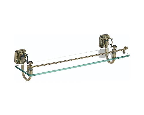 Заказать Полка стеклянная 52 см Savol 64 S-006491 в магазине сантехники Santeh-Crystal.ru