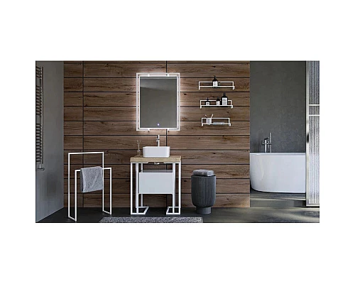 Купить Полка 40 см Velvex Gelou pkGEL.40-58 в магазине сантехники Santeh-Crystal.ru