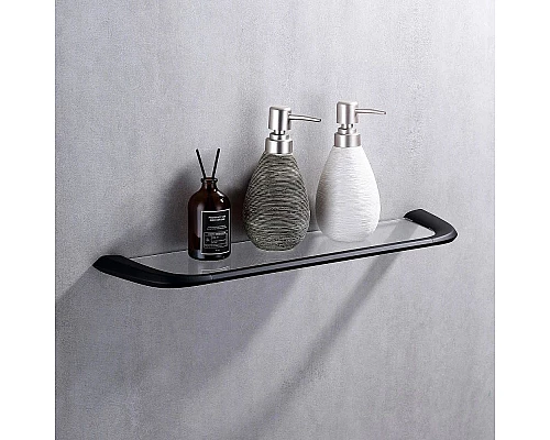 Купить Полка стеклянная 49,5 см Abber Nord AA1555B в магазине сантехники Santeh-Crystal.ru