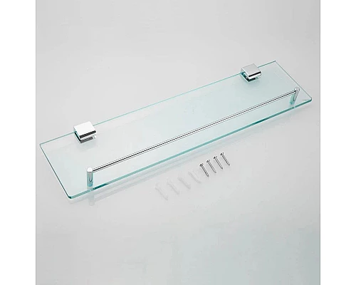 Заказать Полка стеклянная 50 см Rose RG1719 в магазине сантехники Santeh-Crystal.ru