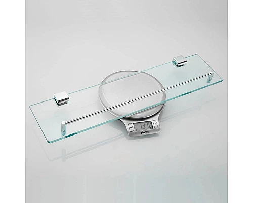 Заказать Полка стеклянная 50 см Rose RG1719 в магазине сантехники Santeh-Crystal.ru