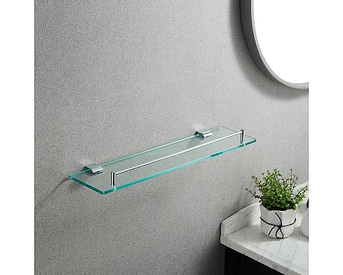 Заказать Полка стеклянная 50 см Rose RG1719 в магазине сантехники Santeh-Crystal.ru