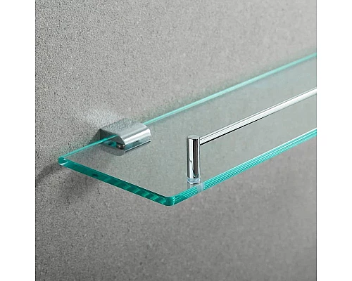 Заказать Полка стеклянная 50 см Rose RG1719 в магазине сантехники Santeh-Crystal.ru