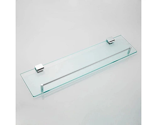 Заказать Полка стеклянная 50 см Rose RG1719 в магазине сантехники Santeh-Crystal.ru