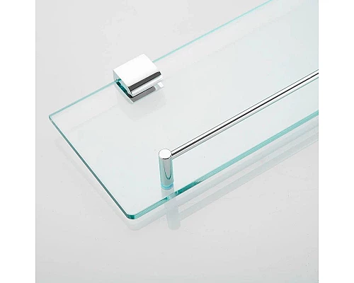 Заказать Полка стеклянная 50 см Rose RG1719 в магазине сантехники Santeh-Crystal.ru