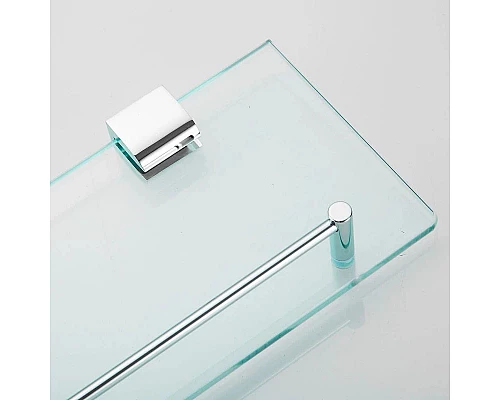 Заказать Полка стеклянная 50 см Rose RG1719 в магазине сантехники Santeh-Crystal.ru