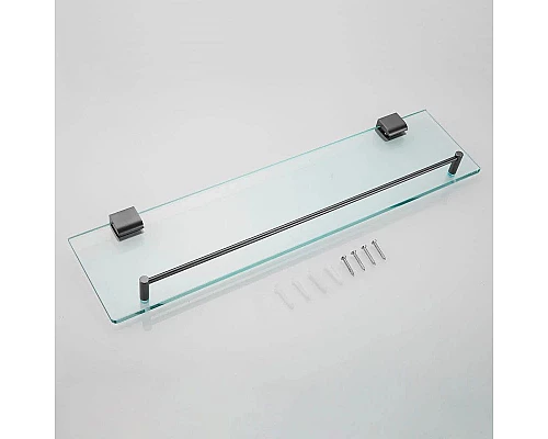 Купить Полка стеклянная 50 см Rose RG1719T в магазине сантехники Santeh-Crystal.ru