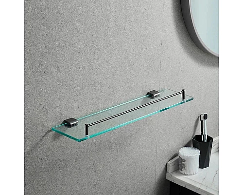 Купить Полка стеклянная 50 см Rose RG1719T в магазине сантехники Santeh-Crystal.ru