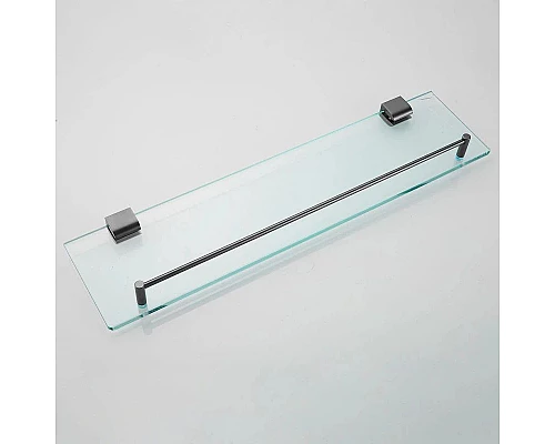 Купить Полка стеклянная 50 см Rose RG1719T в магазине сантехники Santeh-Crystal.ru