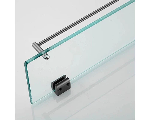 Купить Полка стеклянная 50 см Rose RG1719T в магазине сантехники Santeh-Crystal.ru