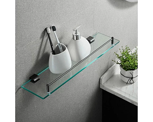 Купить Полка стеклянная 50 см Rose RG1719T в магазине сантехники Santeh-Crystal.ru