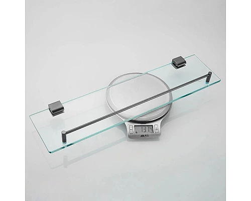 Купить Полка стеклянная 50 см Rose RG1719T в магазине сантехники Santeh-Crystal.ru