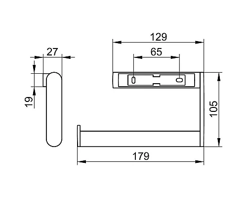 Приобрести Кольцо для полотенец KEUCO Plan 14922010000 в магазине сантехники Santeh-Crystal.ru