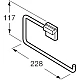 Купить Кольцо для полотенец Roca Rubik 816847001 в магазине сантехники Santeh-Crystal.ru