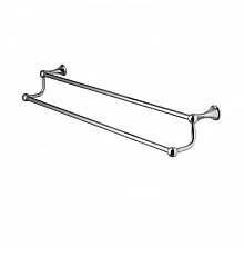 Штанга для полотенец двойная Lemark Standard LM2139C