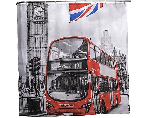 Приобрести Штора для ванной комнаты Aquanet Лондон SC3000A в магазине сантехники Santeh-Crystal.ru