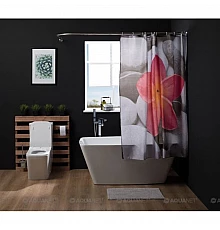Штора для ванной комнаты Aquanet Цветок SC3003A