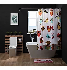 Штора для ванной комнаты Aquanet Совы SC3101A