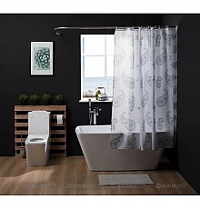 Штора для ванной комнаты Aquanet Огурцы SC4106A