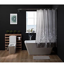 Штора для ванной комнаты Aquanet Кусты SC7437A