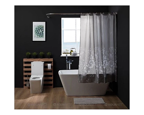 Приобрести Штора для ванной комнаты Aquanet Кусты SC7437A в магазине сантехники Santeh-Crystal.ru