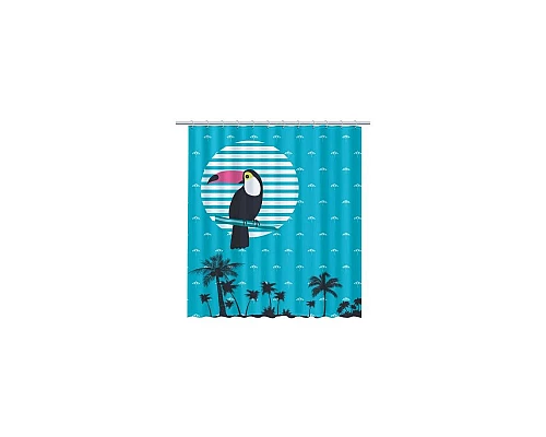 Приобрести Штора для ванной комнаты Fixsen Tucan FX-2502 в магазине сантехники Santeh-Crystal.ru