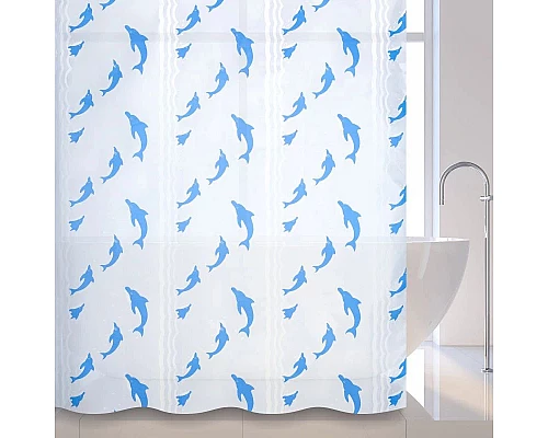 Приобрести Штора для ванной комнаты Savol S-01718B в магазине сантехники Santeh-Crystal.ru